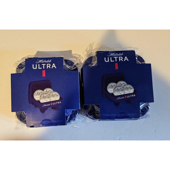Lot of 2: Michelob Ultra 3D Golf‎ Ball Ice Mold - Picture 2 of 2